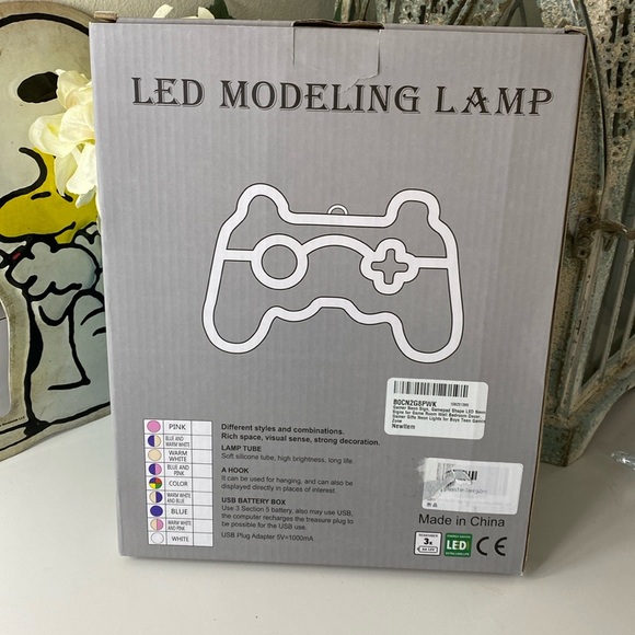 LED gamer video controller Neon light - Picture 2 of 3